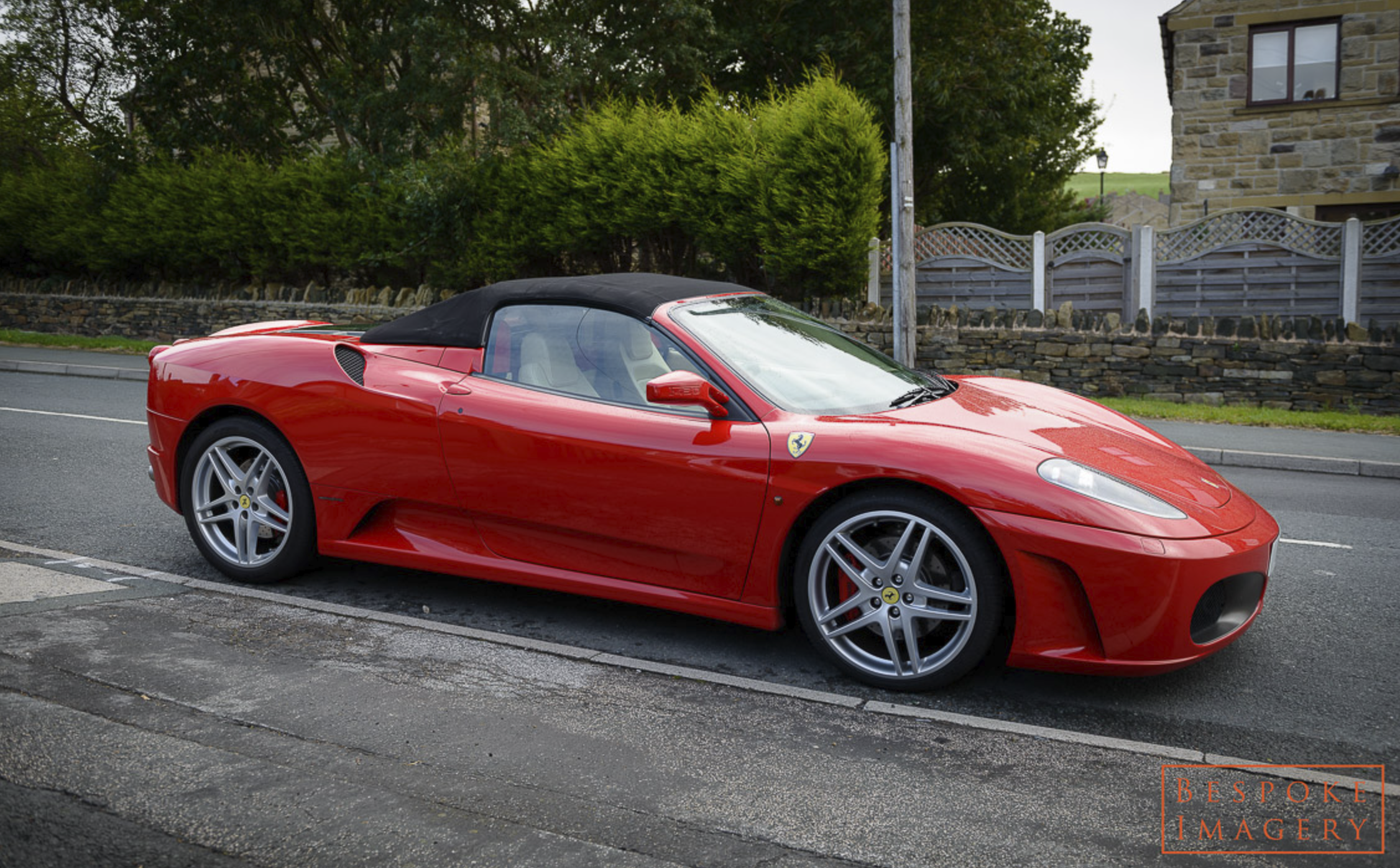 Red Ferrari F430 Spider